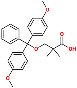 (图片) MC085125 3-(DMT-methoxy)-2,2-dimethyl-propanoic acid